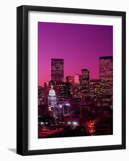 Denver, CO-Mark Gibson-Framed Photographic Print