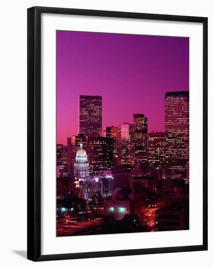 Denver, CO-Mark Gibson-Framed Photographic Print