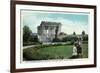 Denver, Colorado - Cheesman Memorial Pavilion View in Park-Lantern Press-Framed Premium Giclee Print