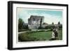 Denver, Colorado - Cheesman Memorial Pavilion View in Park-Lantern Press-Framed Art Print