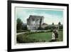 Denver, Colorado - Cheesman Memorial Pavilion View in Park-Lantern Press-Framed Art Print