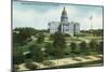 Denver, Colorado, Exterior View of the Capitol Bldg and View of the Grounds-Lantern Press-Mounted Art Print