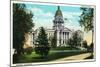 Denver, Colorado - Exterior View of the Capitol Building-Lantern Press-Mounted Art Print