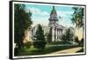 Denver, Colorado - Exterior View of the Capitol Building-Lantern Press-Framed Stretched Canvas