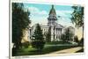 Denver, Colorado - Exterior View of the Capitol Building-Lantern Press-Stretched Canvas