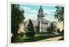 Denver, Colorado - Exterior View of the Capitol Building-Lantern Press-Framed Art Print