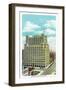 Denver, Colorado, Exterior View of the New Telephone Building-Lantern Press-Framed Art Print