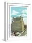 Denver, Colorado, Exterior View of the New Telephone Building-Lantern Press-Framed Art Print