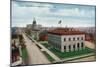 Denver, Colorado, Exterior View of the United States Mint and Capitol Buildings-Lantern Press-Mounted Art Print