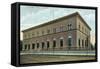 Denver, Colorado - Exterior View of the US Mint-Lantern Press-Framed Stretched Canvas