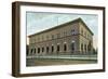 Denver, Colorado - Exterior View of the US Mint-Lantern Press-Framed Art Print