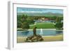 Denver, Colorado, Panoramic View of City Park from Museum of Natural History-Lantern Press-Framed Art Print