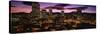 Denver, Colorado Skyline at Dusk-null-Stretched Canvas