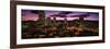 Denver, Colorado Skyline at Dusk-null-Framed Photographic Print