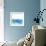 Denver Colorado Skyline Silhouette Impressionistic Splash-M. Bleichner-Framed Art Print displayed on a wall