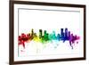 Denver Colorado Skyline-Michael Tompsett-Framed Art Print