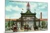 Denver, Colorado - Union Station and 17th Street Welcome Arch-Lantern Press-Mounted Art Print