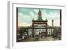 Denver, Colorado - View of 17th Street Welcome Arch, Union Station-Lantern Press-Framed Art Print