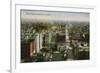 Denver, Colorado, View of Denver from the Daniels and Fisher Tower-Lantern Press-Framed Art Print