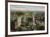 Denver, Colorado, View of Denver from the Daniels and Fisher Tower-Lantern Press-Framed Art Print