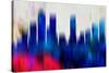 Denver Downtown Skyline-NaxArt-Stretched Canvas