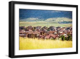 Denver Metro Residential Area-duallogic-Framed Photographic Print