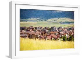 Denver Metro Residential Area-duallogic-Framed Photographic Print