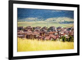 Denver Metro Residential Area-duallogic-Framed Photographic Print