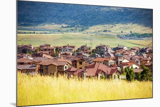 Denver Metro Residential Area-duallogic-Mounted Photographic Print