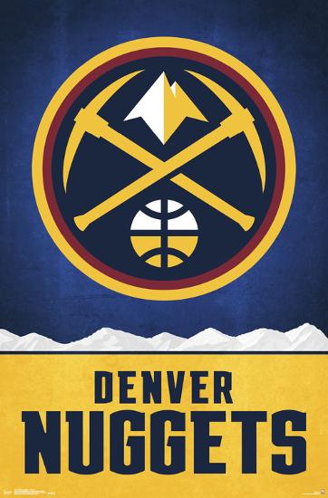 DENVER NUGGETS - LOGO 18-null-Lamina Framed Poster