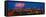 Denver Skyline Fireworks-Steve Gadomski-Framed Stretched Canvas