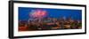 Denver Skyline Fireworks-Steve Gadomski-Framed Photographic Print