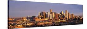 Denver Skyline-null-Stretched Canvas