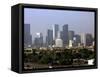 Denver Skyline-Ed Andrieski-Framed Stretched Canvas