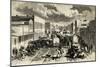 Denver Street, Colorado, 1876, United States-null-Mounted Giclee Print