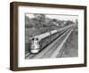 Denver Zephyr Train Going through Town-Philip Gendreau-Framed Photographic Print