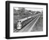 Denver Zephyr Train Going through Town-Philip Gendreau-Framed Photographic Print