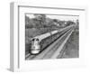 Denver Zephyr Train Going through Town-Philip Gendreau-Framed Photographic Print