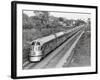 Denver Zephyr Train Going through Town-Philip Gendreau-Framed Photographic Print