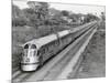 Denver Zephyr Train Going through Town-Philip Gendreau-Mounted Photographic Print