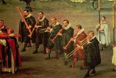 Musicians in the Ommeganck in Brussels, 31st May 1615: Procession of Notre Dame de Sablon-Denys Van Alsloot-Giclee Print