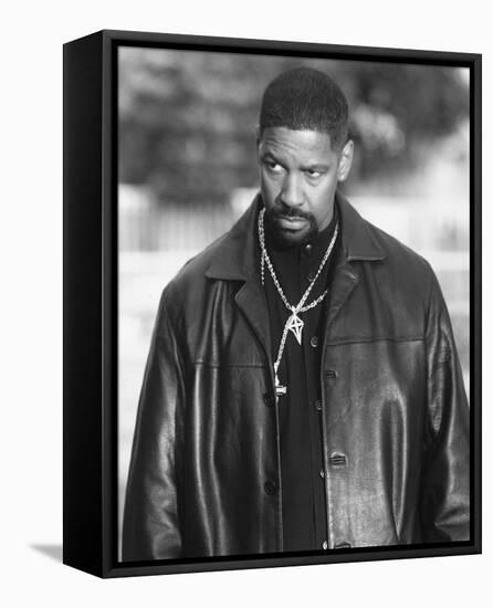 Denzel Washington - Training Day-null-Framed Stretched Canvas