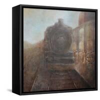 Deogahr Station 1-Lincoln Seligman-Framed Stretched Canvas