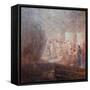 Deoghar at Midnight-Lincoln Seligman-Framed Stretched Canvas