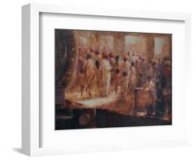 Deoghar at Night 2-Lincoln Seligman-Framed Giclee Print