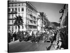 Depart du Grand Prix automobile de Nice 1934-Charles Delius-Stretched Canvas