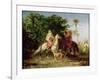 Departing for the Hunt-Eugene Fromentin-Framed Giclee Print