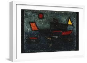 Departing Steamer-Paul Klee-Framed Giclee Print