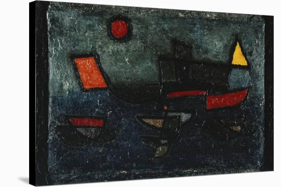 Departing Steamer-Paul Klee-Stretched Canvas