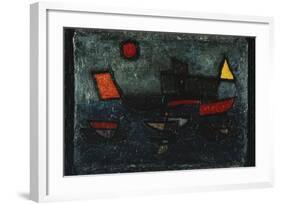 Departing Steamer-Paul Klee-Framed Giclee Print